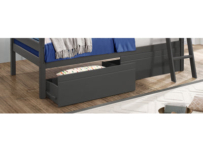 Charlie Bunk Bed Drawers - Grey