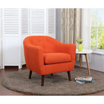 Zia Accent Chair - Orange