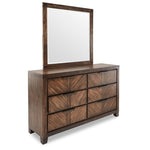 Nathan Mirror - Brown