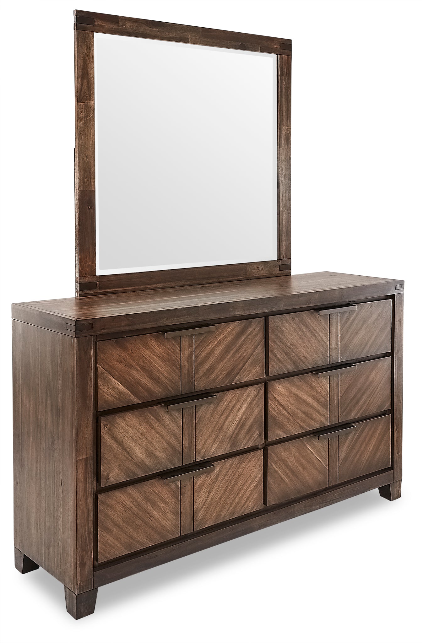 Nathan Mirror - Brown