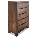 Nathan 5 Drawer Chest - Brown