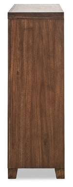 Nathan 5-Drawer Chest - Brown