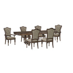 Andrea 7-Piece Extendable Dining Set - Brown