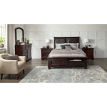 Chester 6-Piece Queen Storage Bedroom Package - Cherry