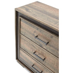 Orlando 6 Drawer Dresser - Weathered Brown