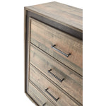 Orlando 4 Drawer Chest - Weathered Brown