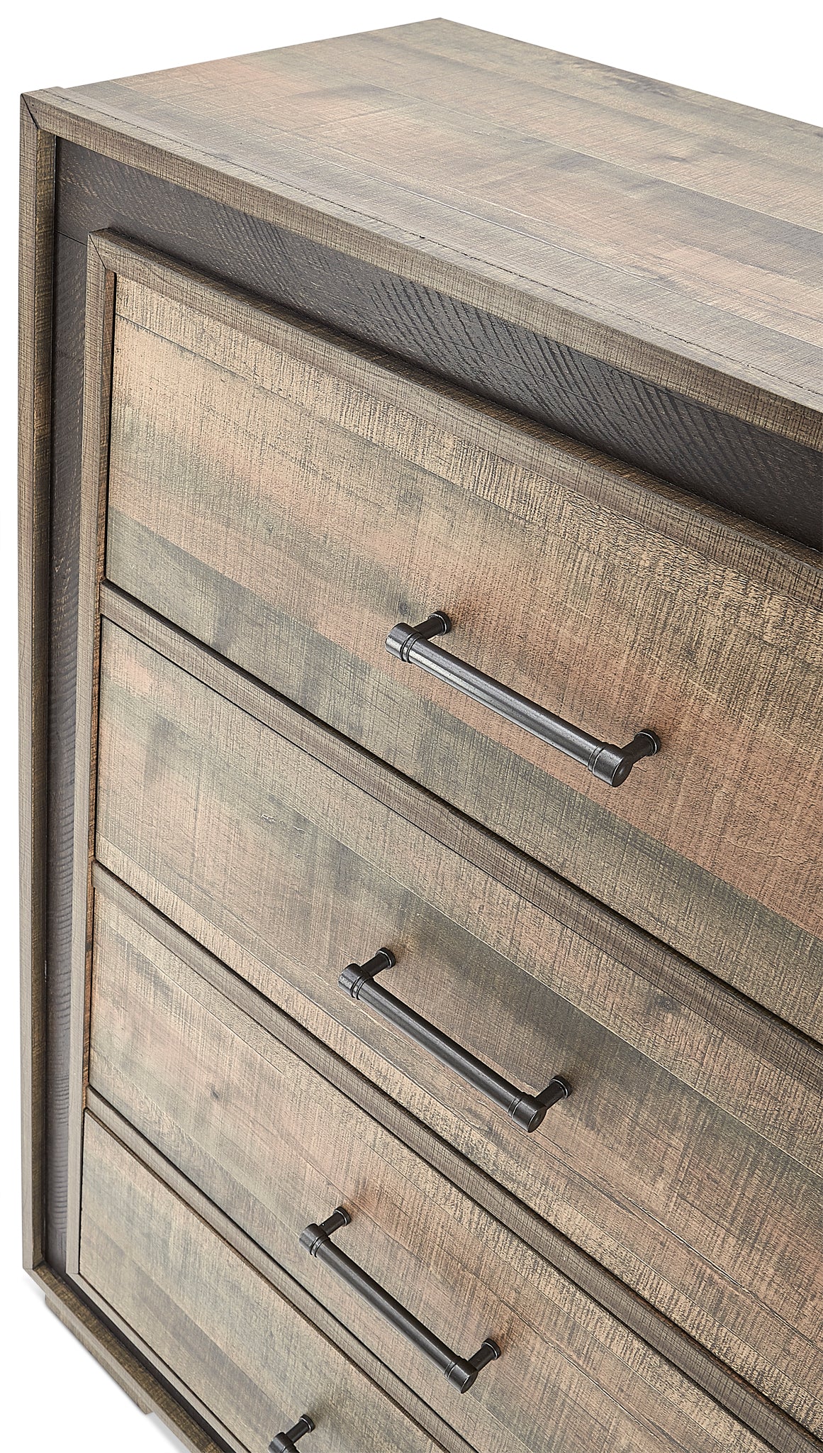 Orlando 4 Drawer Chest - Weathered Brown