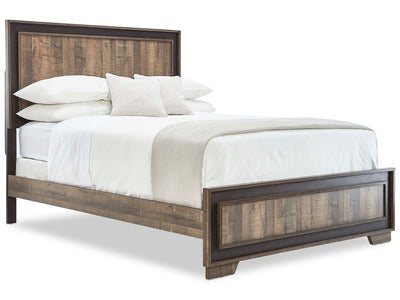 Orlando 3-Piece Queen Bed - Weathered Brown