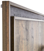 Orlando 3-Piece King Bed - Weathered Brown