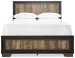 Orlando 6-Piece Queen Bedroom Package - Weathered Brown