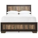 Orlando 3-Piece King Bed - Weathered Brown