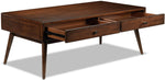 Boyton 48" Coffee Table - Walnut