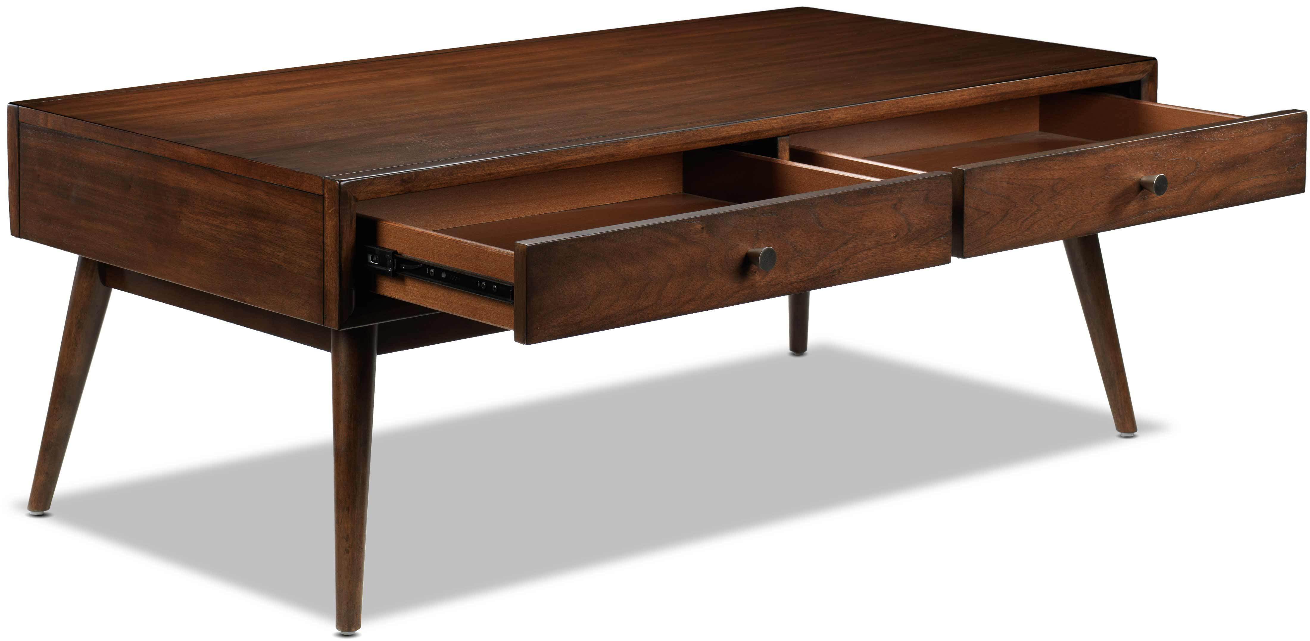 Boyton 48" Coffee Table - Walnut