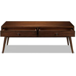 Boyton 48" Coffee Table - Walnut
