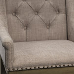 Cleopatra Armchair - Light Brown