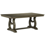 Cleopatra 9-Piece Extendable Dining Set - Oak