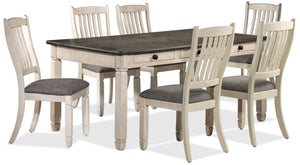 Harold 7-Piece Dining Set - Antique White