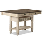 Harold 7-Piece Counter-Height Dining Set - Antique White