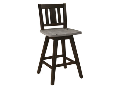 Willow Counter Height Stool - Black, Grey
