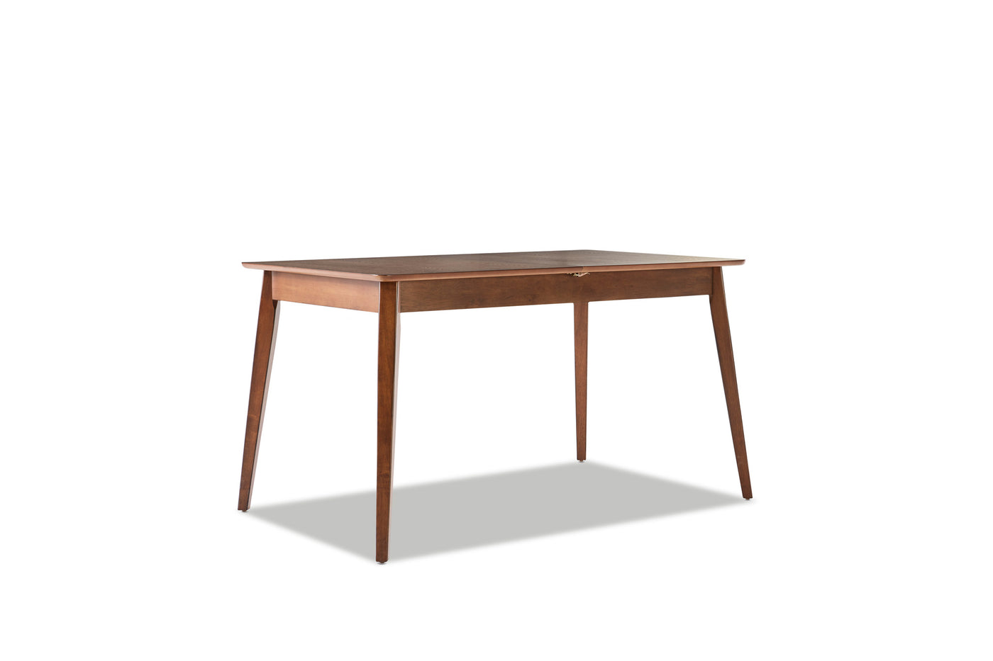 Lenard 5-Piece Extendable Dining Set - Walnut