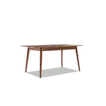 Lenard 5-Piece Extendable Dining Set - Walnut