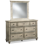 Emma 7-Drawer Dresser - Oak