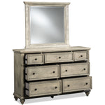 Emma 7-Drawer Dresser - Oak