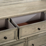 Emma 7-Drawer Dresser - Oak