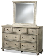 Emma 6-Piece Full Bedroom Package - Oak