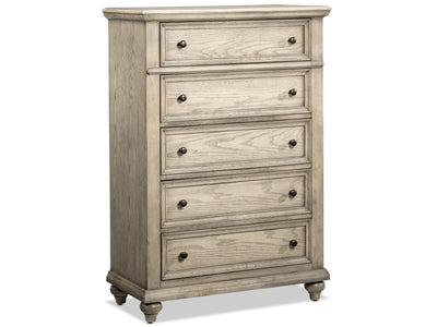 Emma 5 Drawer Chest - Oak