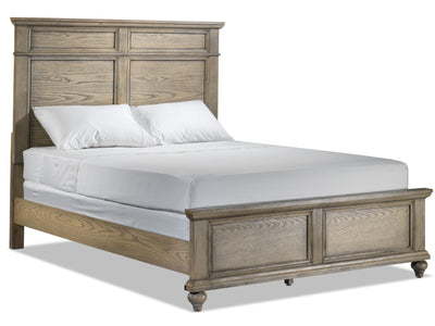 Emma 3-Piece Queen Bed - Oak