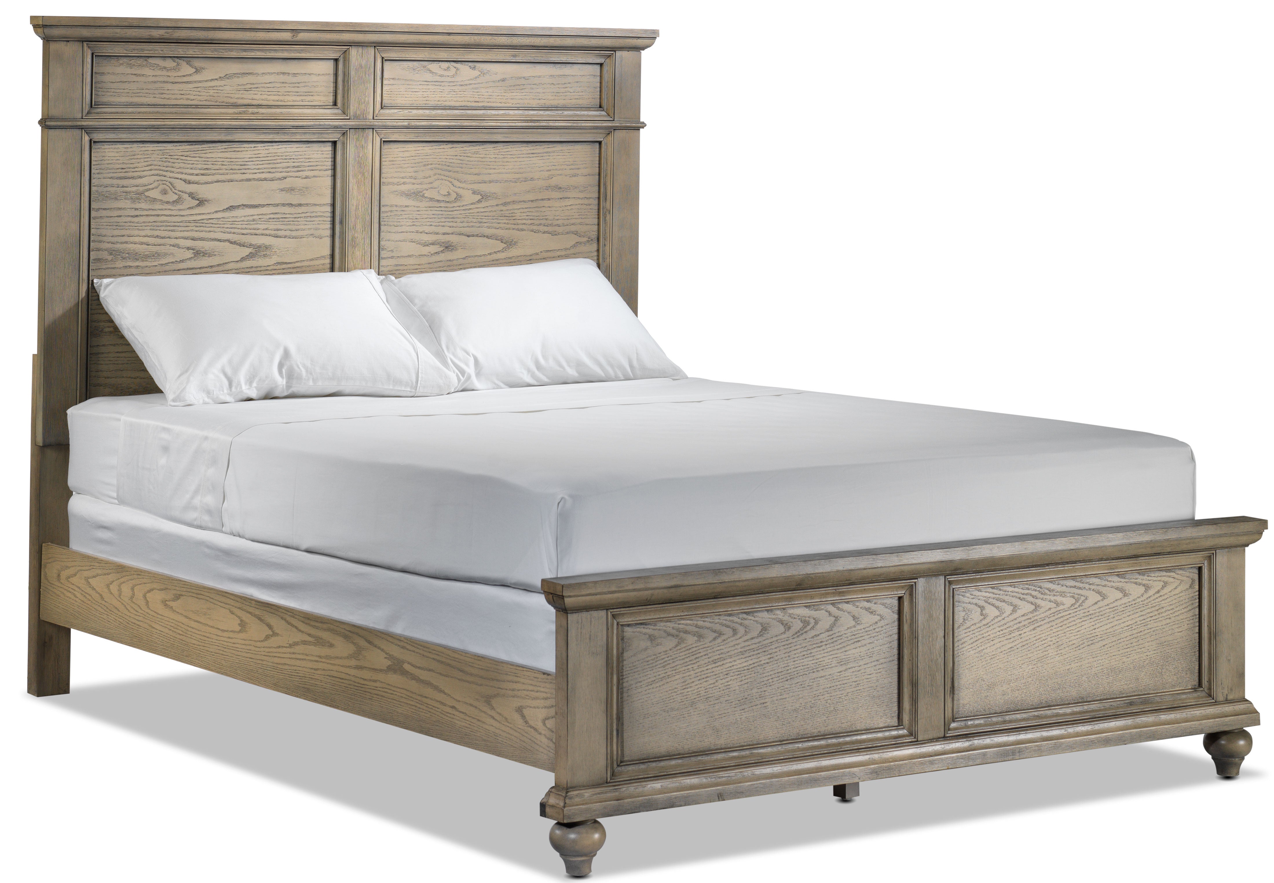 Emma 3-Piece Queen Bed - Oak