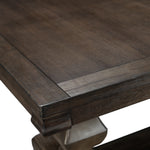 Cambridge Extendable Dining Table - Dark Brown