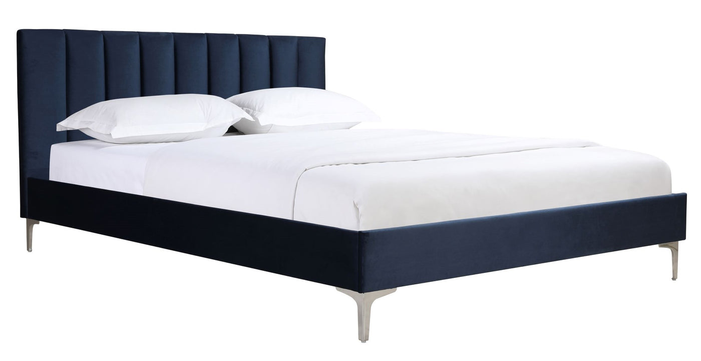Melina 3-Piece Queen Bed - Blue