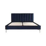 Melina 3-Piece Queen Bed - Blue