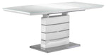Danny Extendable Dining Table - White