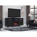 Sorenson 72" Fireplace TV Stand - Black