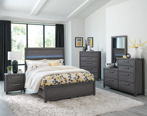 Westpoint 6-Piece Full Bedroom Package - Weathered Grey