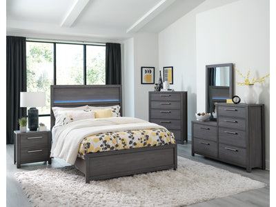 Westpoint 6-Piece Queen Bedroom Package - Weathered Grey