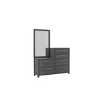 Westpoint 6 Drawer Dresser - Weathered Grey