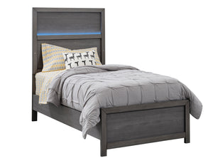 Westpoint 3-Piece Twin Bed - Weathered Grey