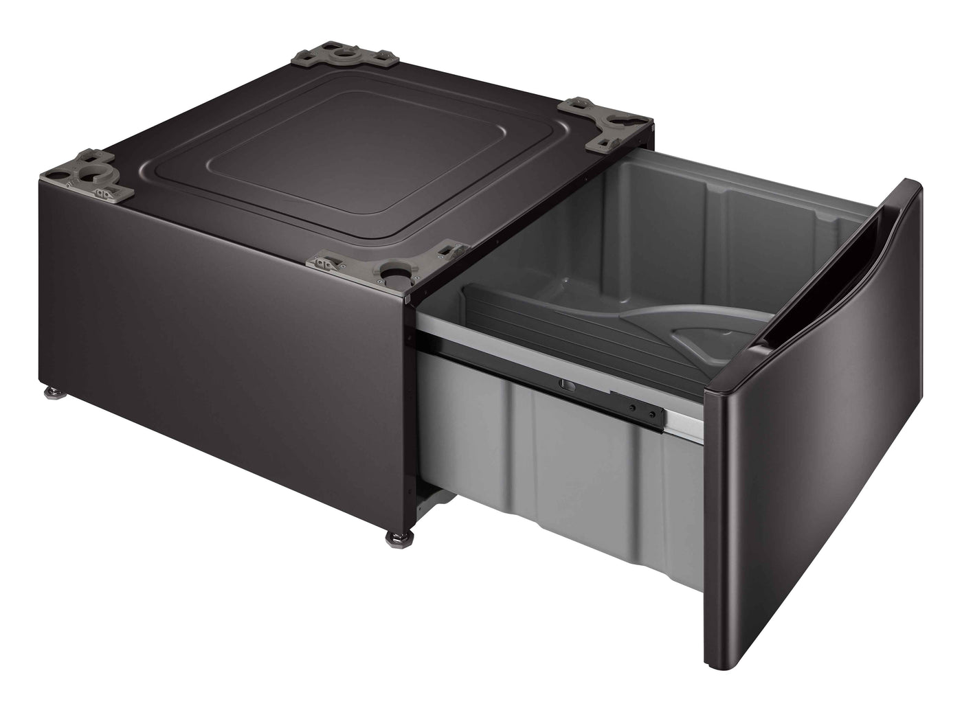 LG Appliances Black Steel 14" Laundry Pedestal - WDP4B
