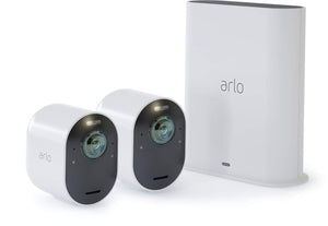 Arlo Ultra 4K UHD Wire-Free Security Camera System with 2 Cameras - VMS5240-100PAS