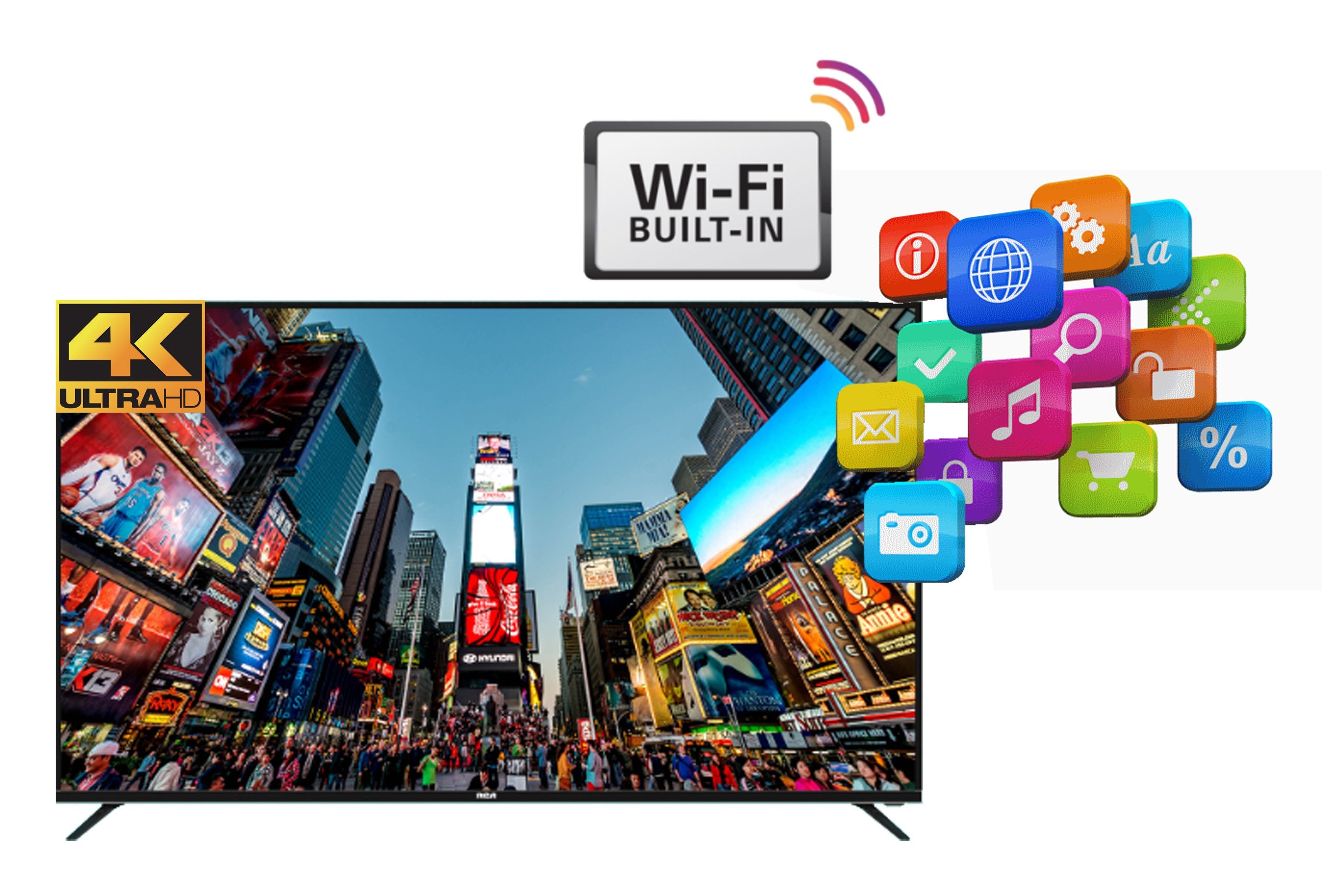 RCA 65" 4K Smart UHD LED TV - RNSMU6536
