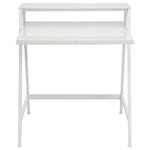 2-tier Contemporary Desk - White