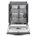 LG Black Stainless Steel Top Control Dishwasher with QuadWash® and 3rd Rack - LDT5678BD
