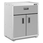 Ready-to-assemble 3/4-door Modular Gearbox - Gray Slate Storage Solution