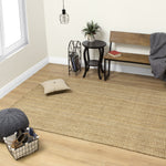 Jute 2'8" X 4'11" Chunky Boucle Rug - Beige Area Rug