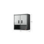 Ready-to-assemble 3/4 Door Wall Gearbox - Silver Tread Storage Solution