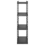 30 Wide Ez Connect Rack With Four 15 Deep Shelves - Hammered Granite Wall Accessory